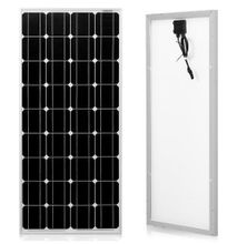 Solar Panel 100W 12V Mono Crystalline Solar Panel,High Efficiency Cells.